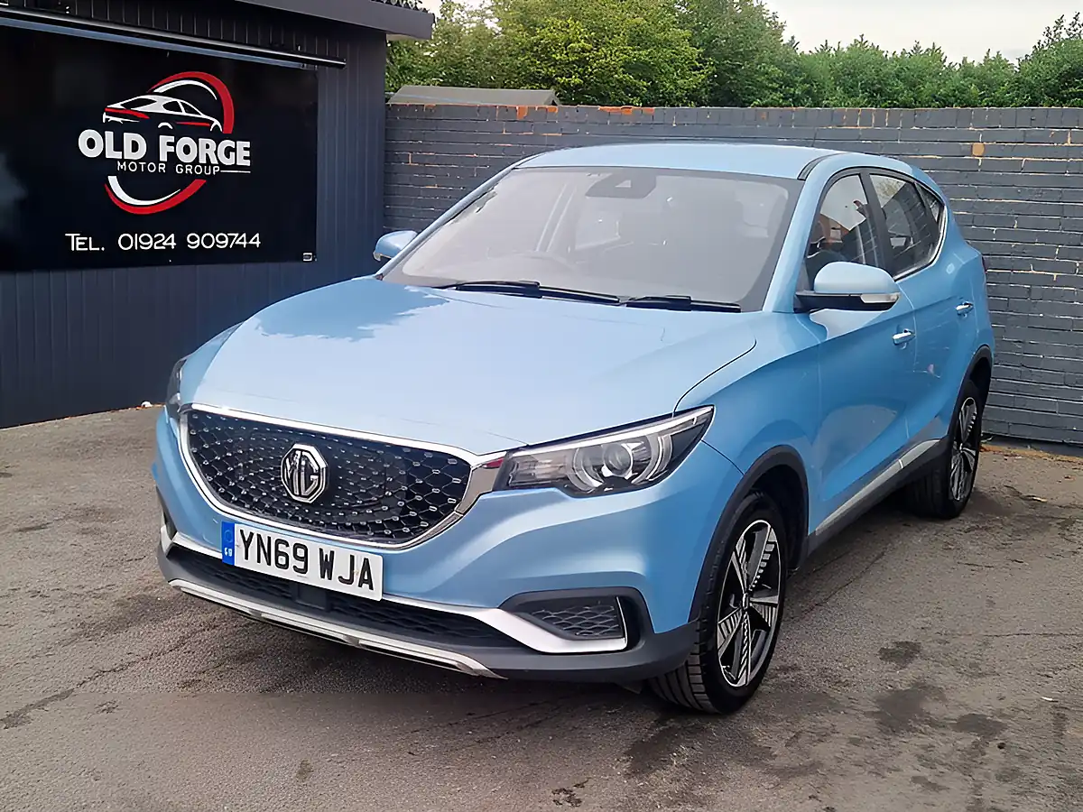 Used 2019 MG MG Zs Excite Blue - Front View