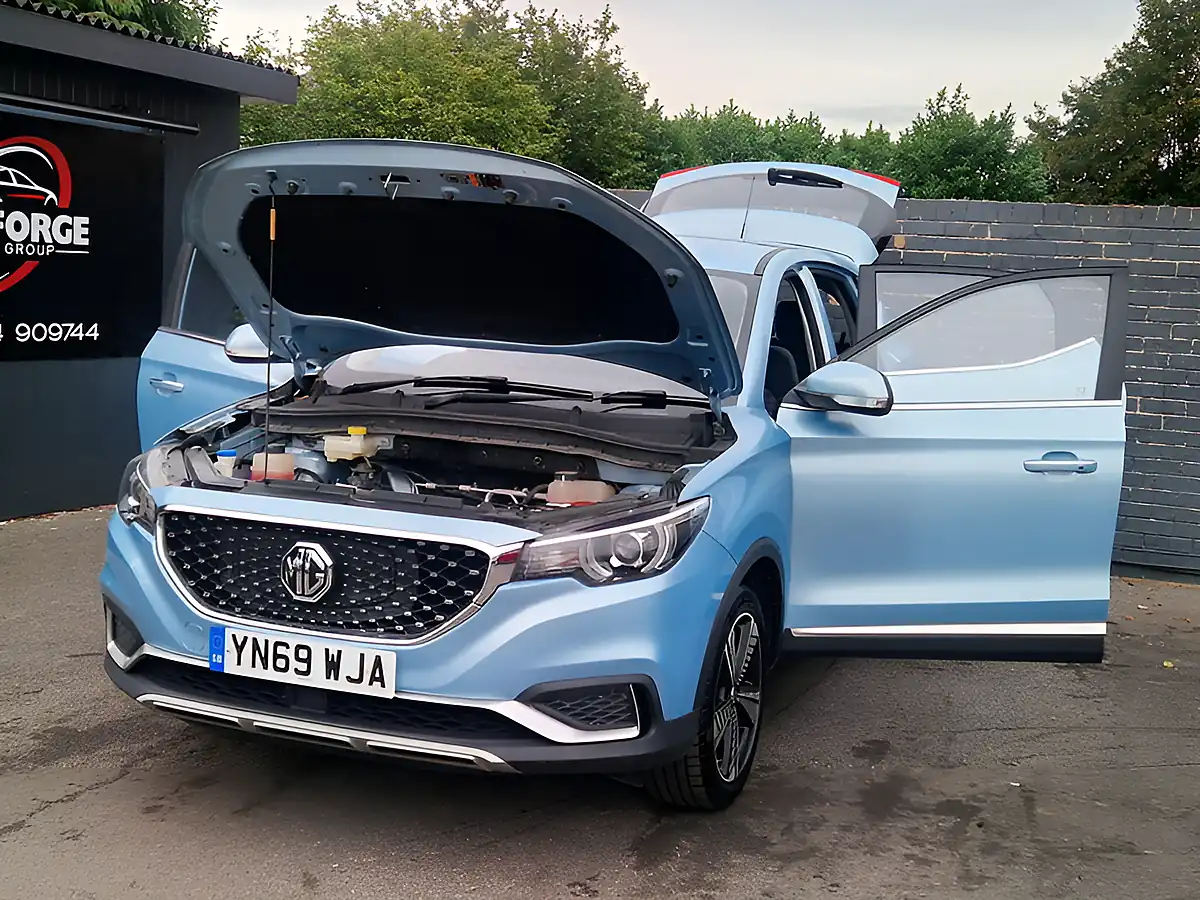Used 2019 MG MG Zs Excite Blue - Interior and Exterior details 10