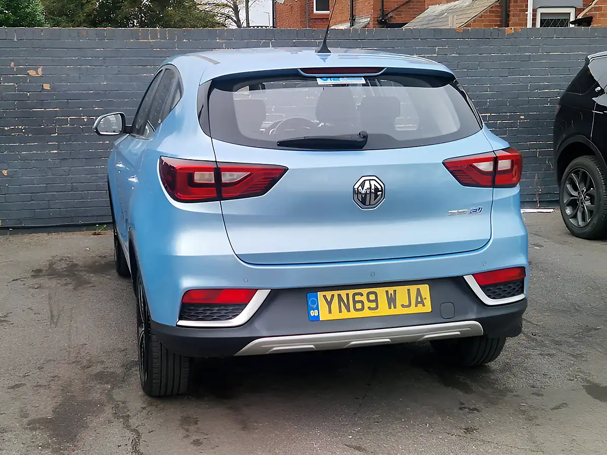 Used 2019 MG MG Zs Excite Blue - Interior and Exterior details 8