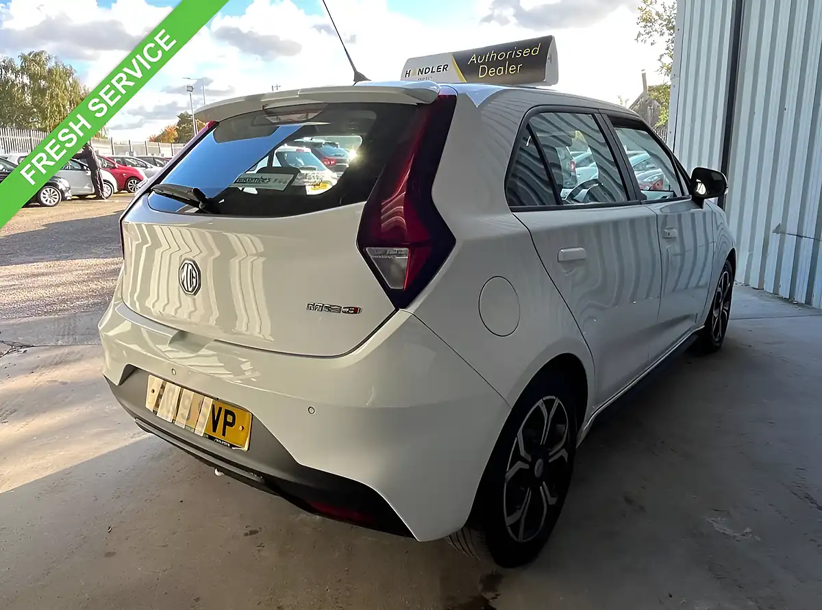 Used 2019 MG MG3 Excite White - Interior and Exterior details 3
