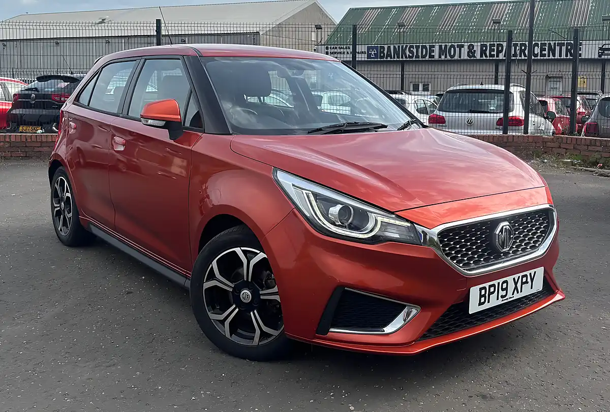Used 2019 MG MG3 Exclusive Orange - Front View