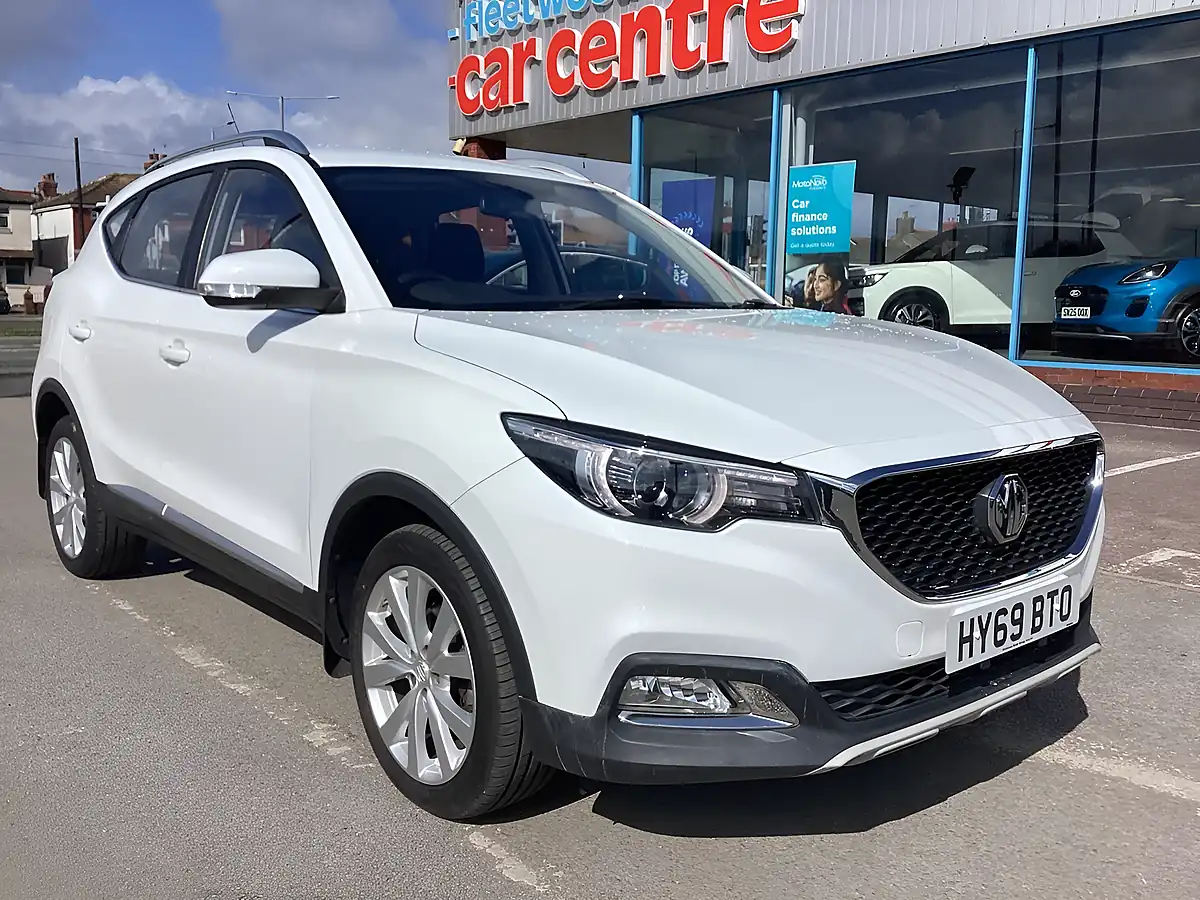 Used 2019 MG Zs Excite White - Front View