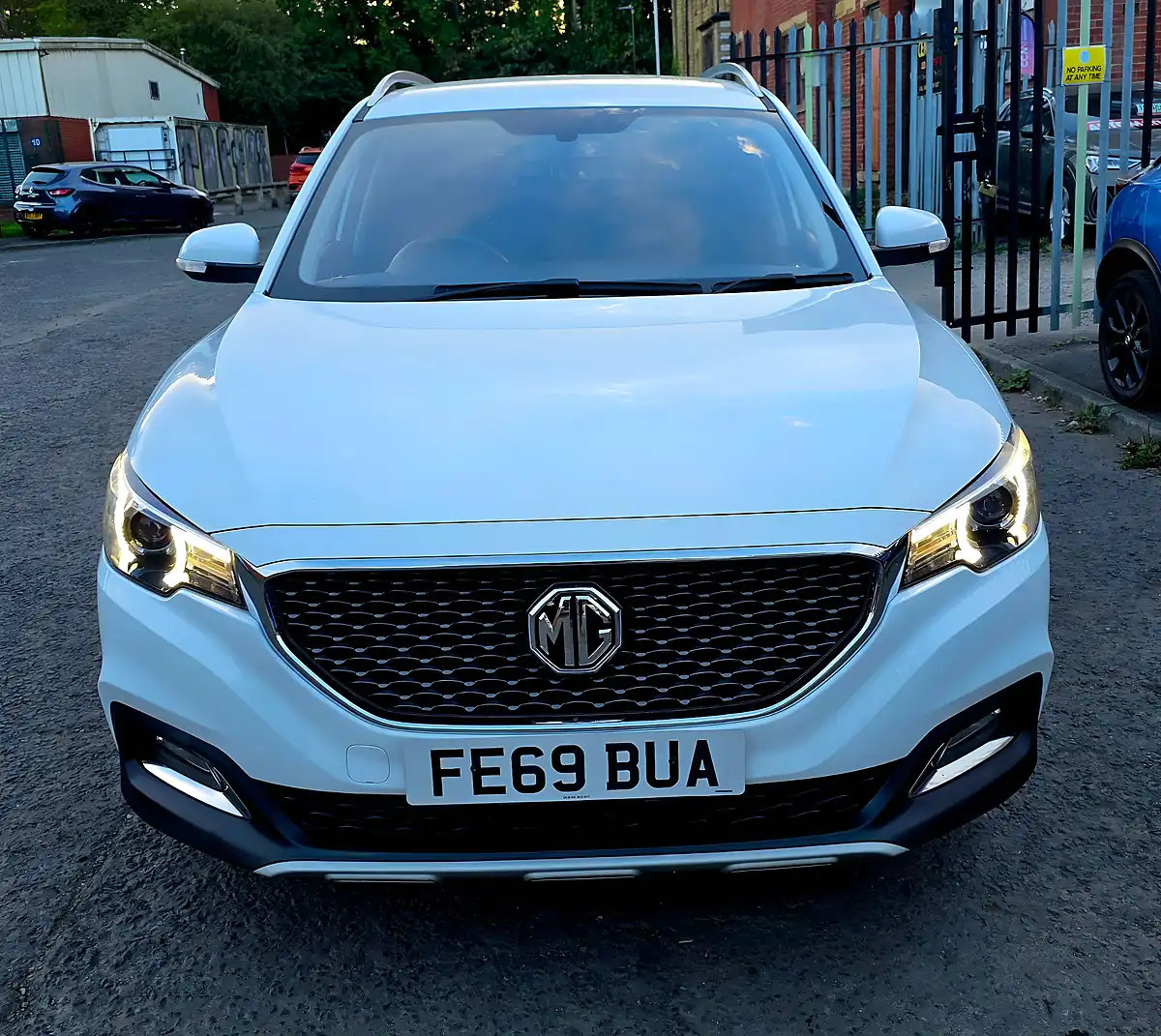 Used 2019 MG Zs Excite White - Interior and Exterior details 2