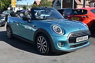 Used 2019 MINI Convertible Cooper Exclusive Blue - Interior and Exterior details 2