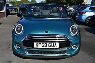 Used 2019 MINI Convertible Cooper Exclusive Blue - Interior and Exterior details 3