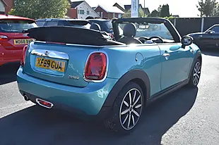 Used 2019 MINI Convertible Cooper Exclusive Blue - Interior and Exterior details 4