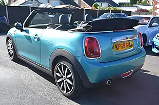 Used 2019 MINI Convertible Cooper Exclusive Blue - Interior and Exterior details 5