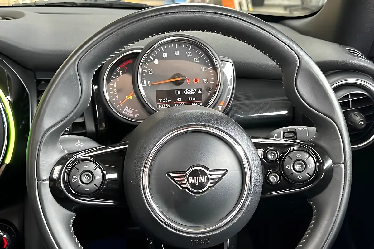 Used 2019 MINI Convertible Cooper Exclusive Caribbean Aqua - Interior and Exterior details 10