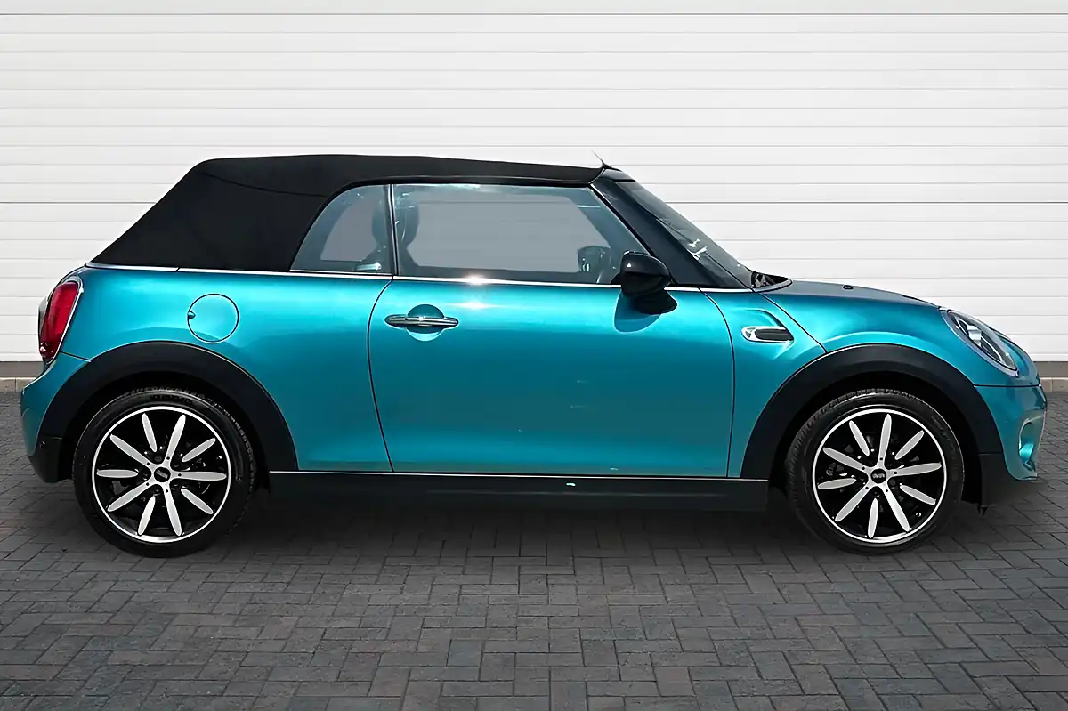 Used 2019 MINI Convertible Cooper Exclusive Caribbean Aqua - Interior and Exterior details 2