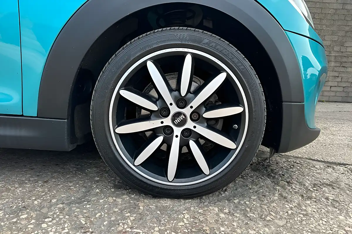 Used 2019 MINI Convertible Cooper Exclusive Caribbean Aqua - Interior and Exterior details 9