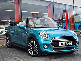 Used 2019 MINI Convertible Cooper Exclusive Caribbean Aqua - Interior and Exterior details 2