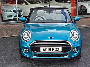 Used 2019 MINI Convertible Cooper Exclusive Caribbean Aqua - Interior and Exterior details 6