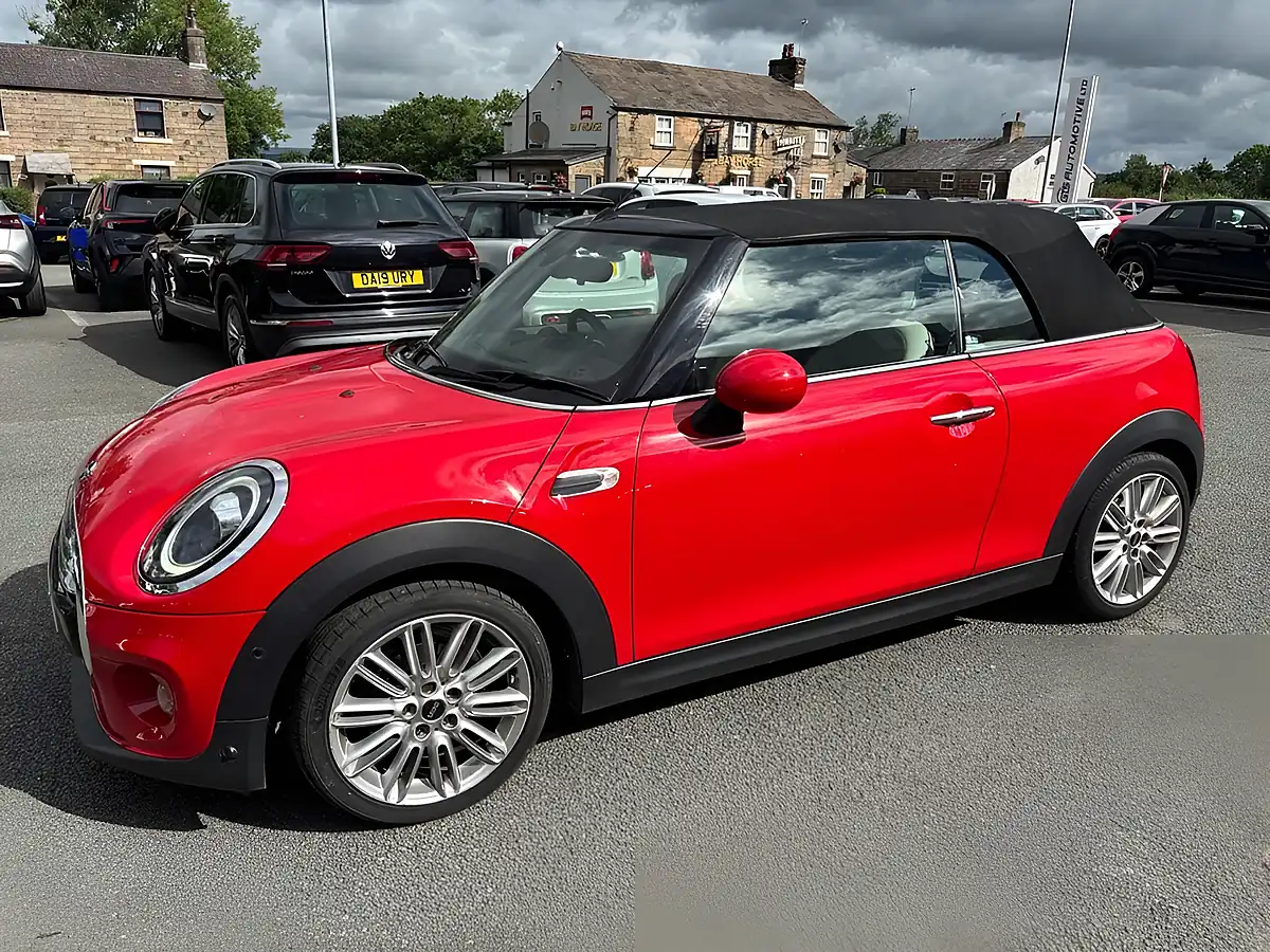Used 2019 MINI Convertible Cooper Exclusive Chilli Red - Interior and Exterior details 12