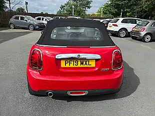 Used 2019 MINI Convertible Cooper Exclusive Chilli Red - Interior and Exterior details 13