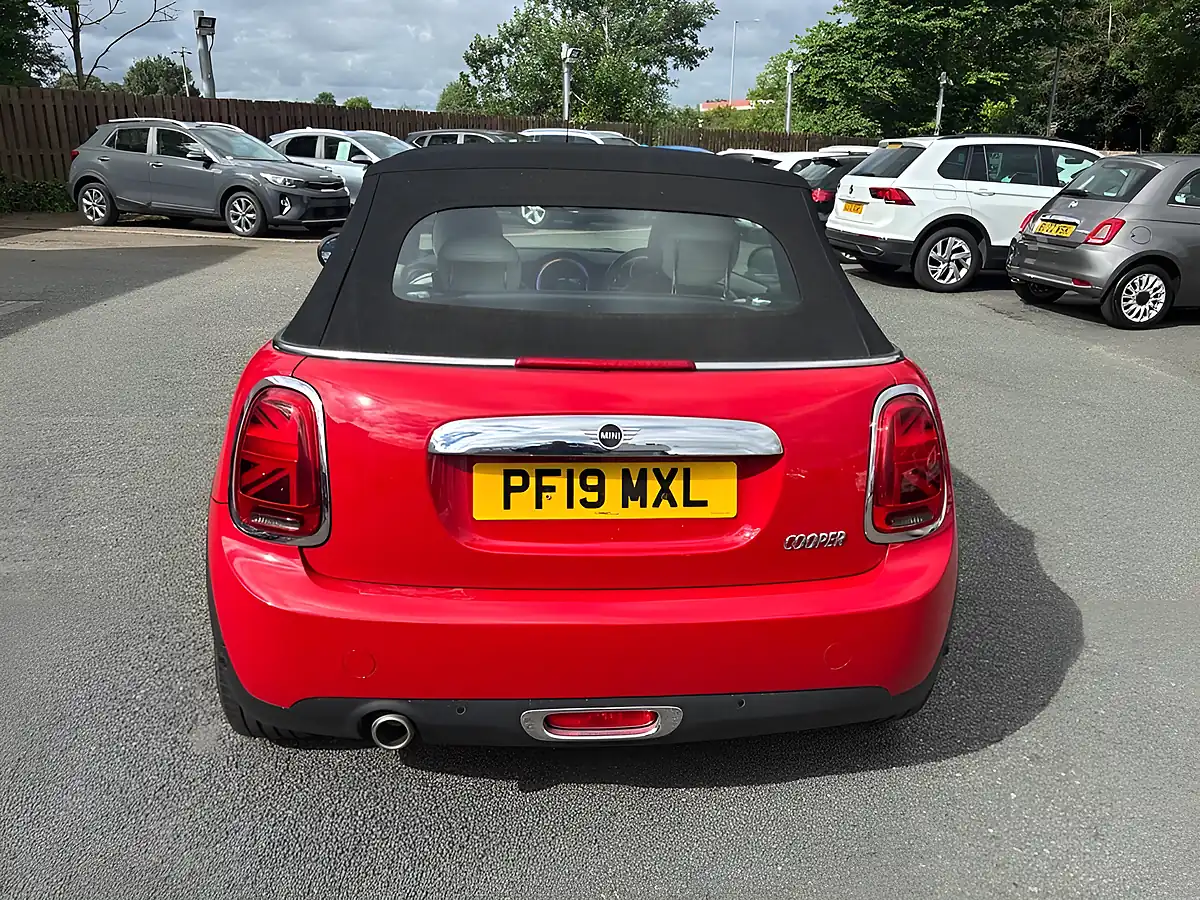 Used 2019 MINI Convertible Cooper Exclusive Chilli Red - Interior and Exterior details 13