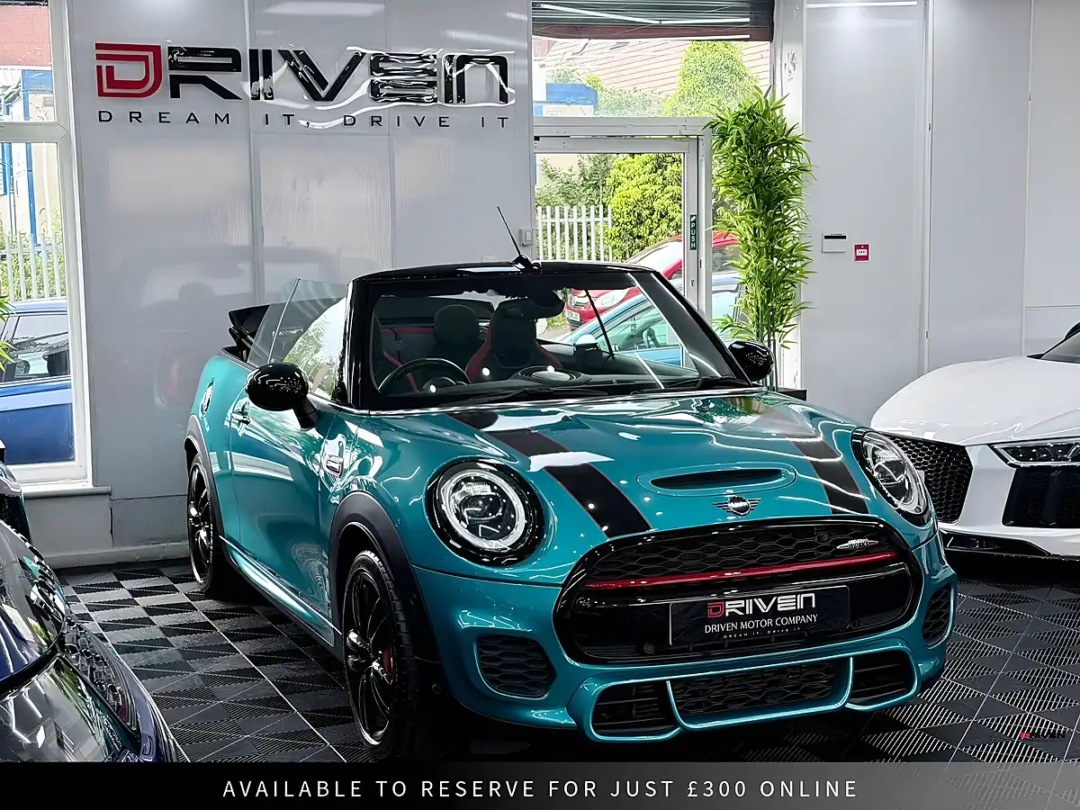 Used 2019 MINI Convertible John Cooper Works Blue - Interior and Exterior details 12
