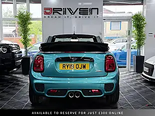 Used 2019 MINI Convertible John Cooper Works Blue - Interior and Exterior details 13