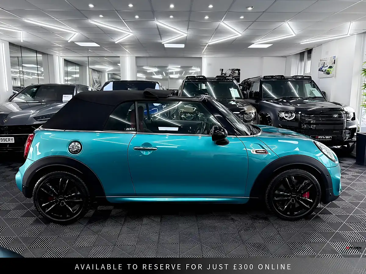 Used 2019 MINI Convertible John Cooper Works Blue - Interior and Exterior details 14