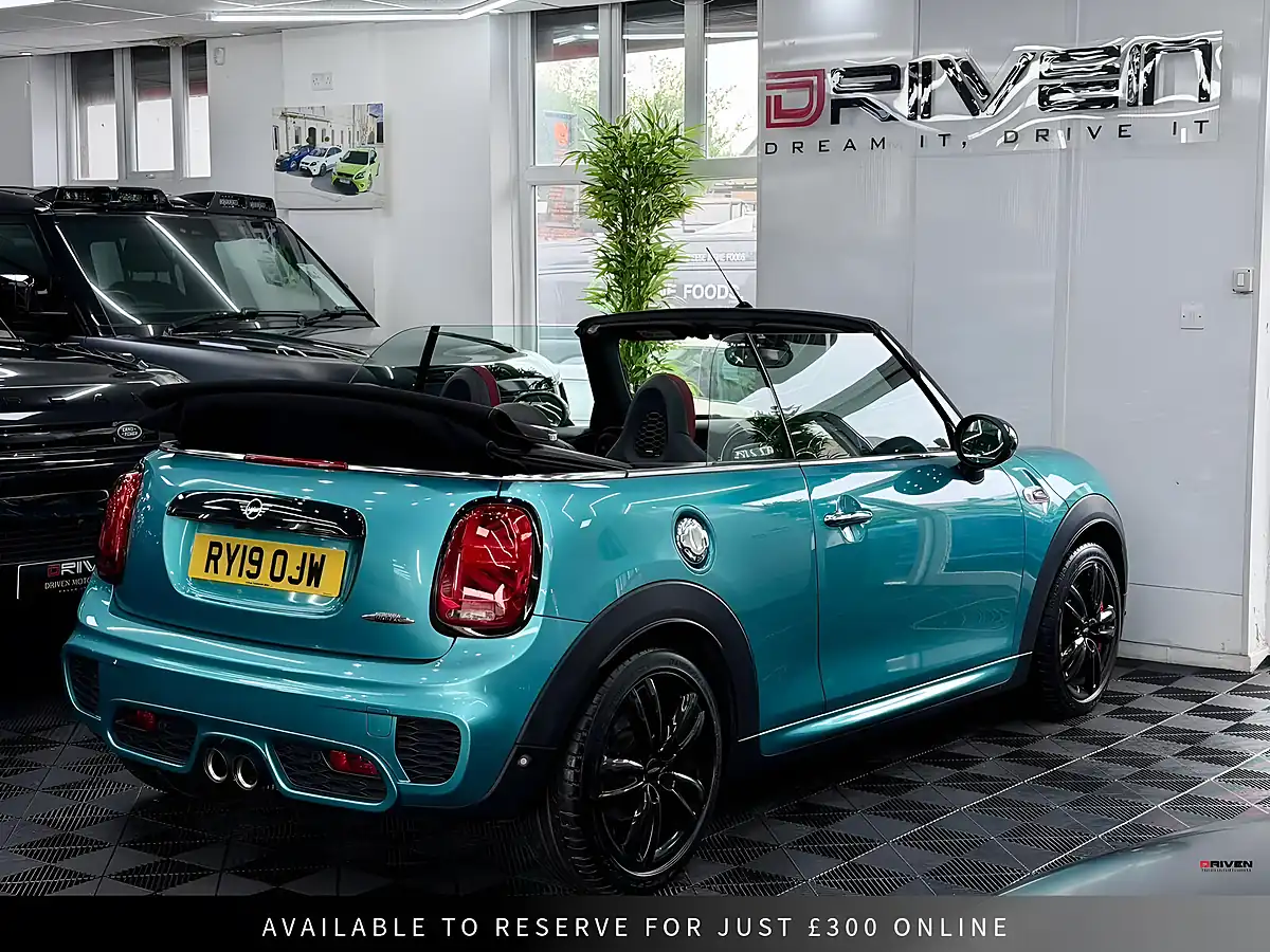 Used 2019 MINI Convertible John Cooper Works Blue - Interior and Exterior details 15