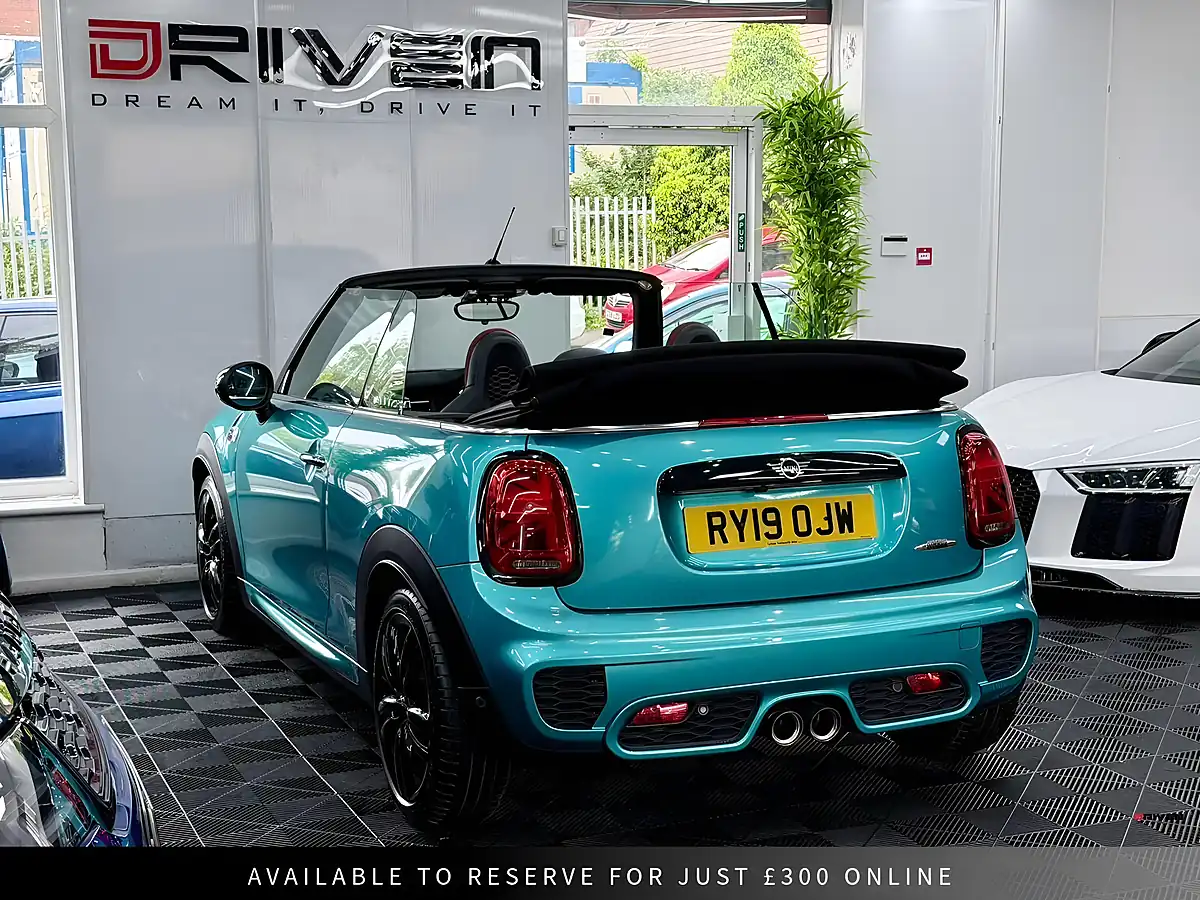 Used 2019 MINI Convertible John Cooper Works Blue - Interior and Exterior details 2