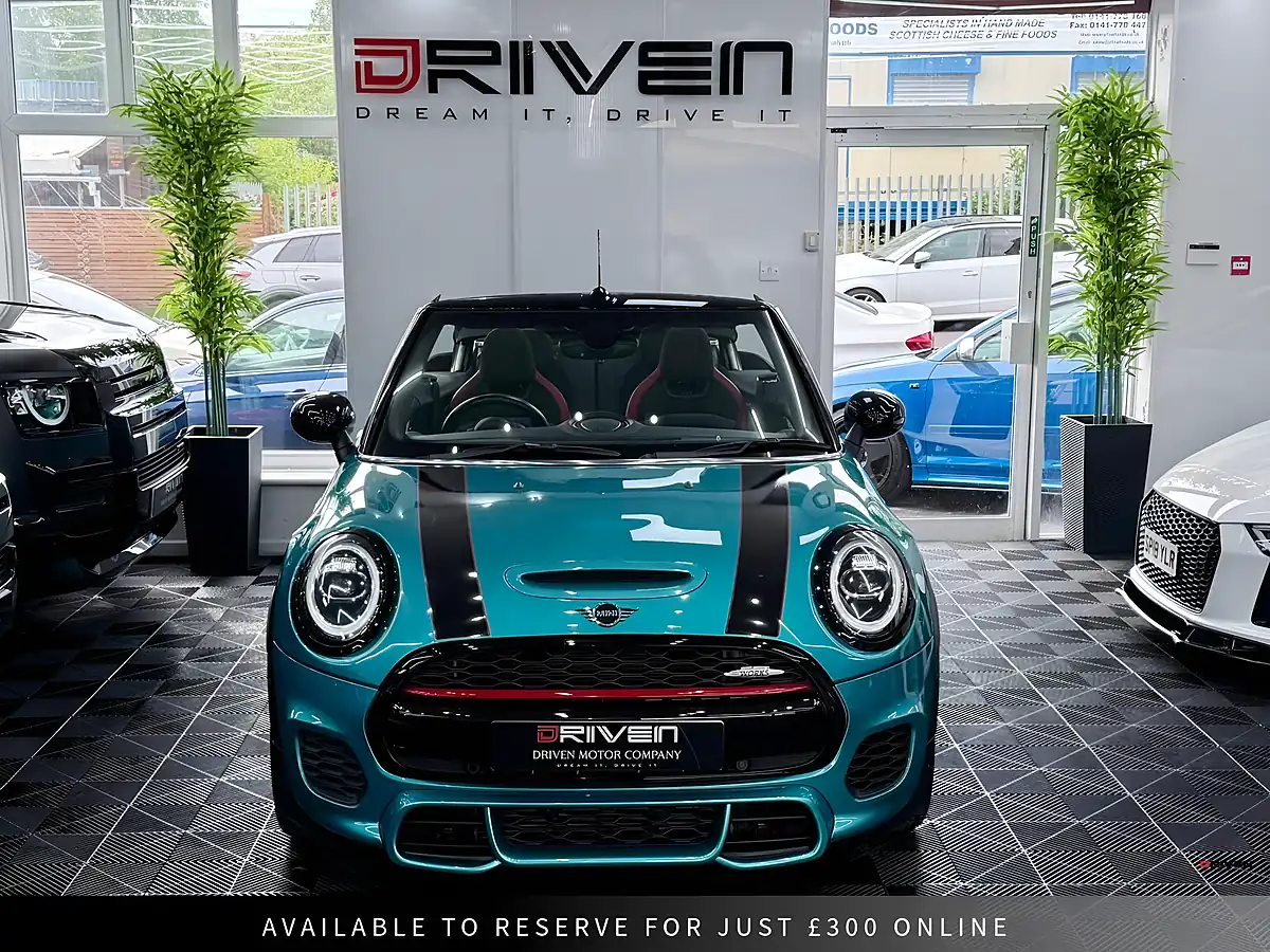Used 2019 MINI Convertible John Cooper Works Blue - Interior and Exterior details 3