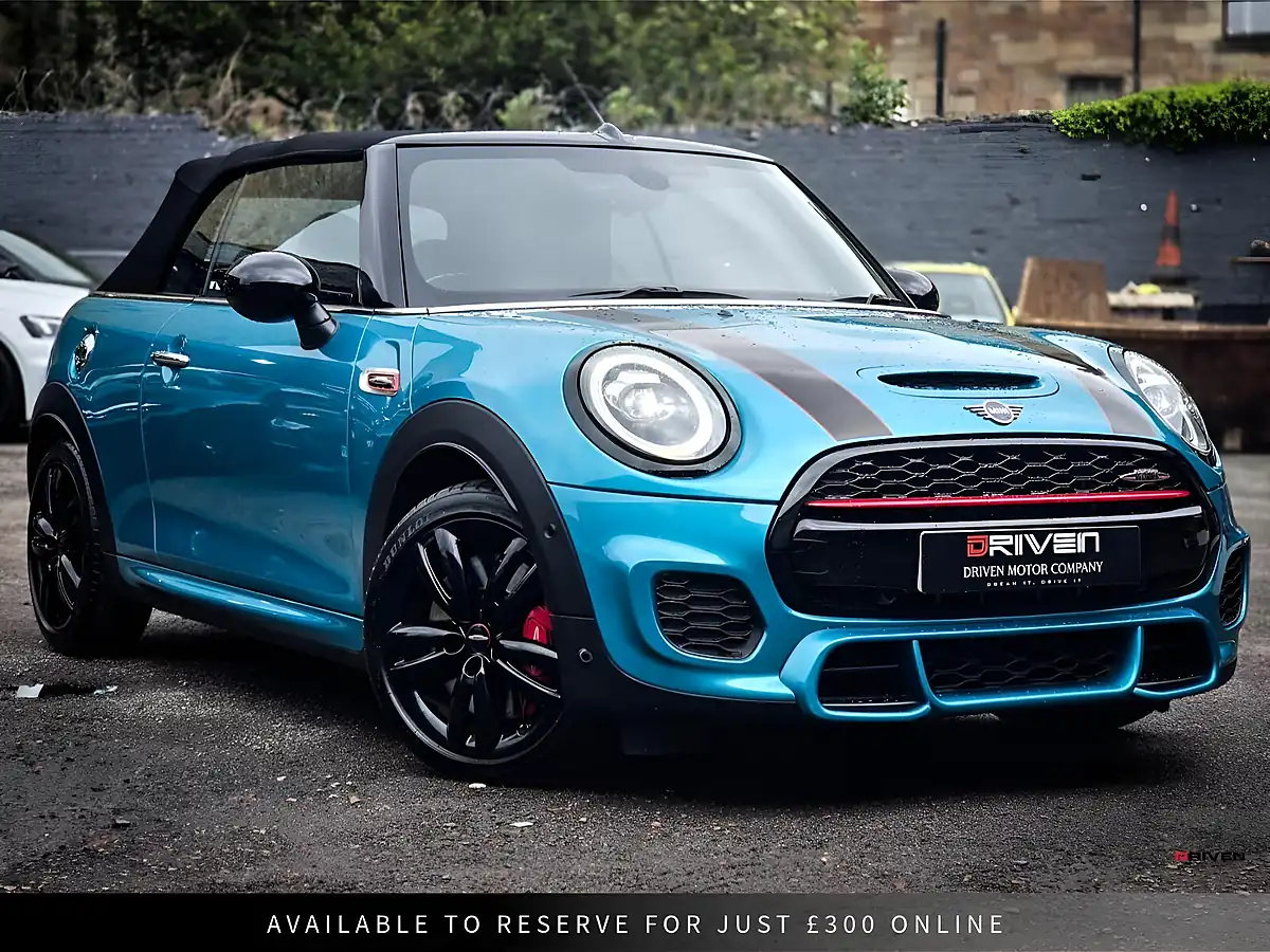 Used 2019 MINI Convertible John Cooper Works Blue - Interior and Exterior details 5