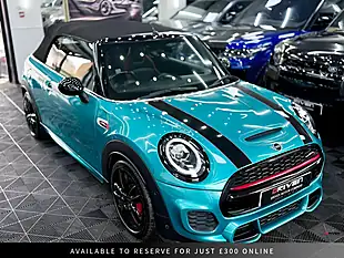 Used 2019 MINI Convertible John Cooper Works Blue - Interior and Exterior details 7