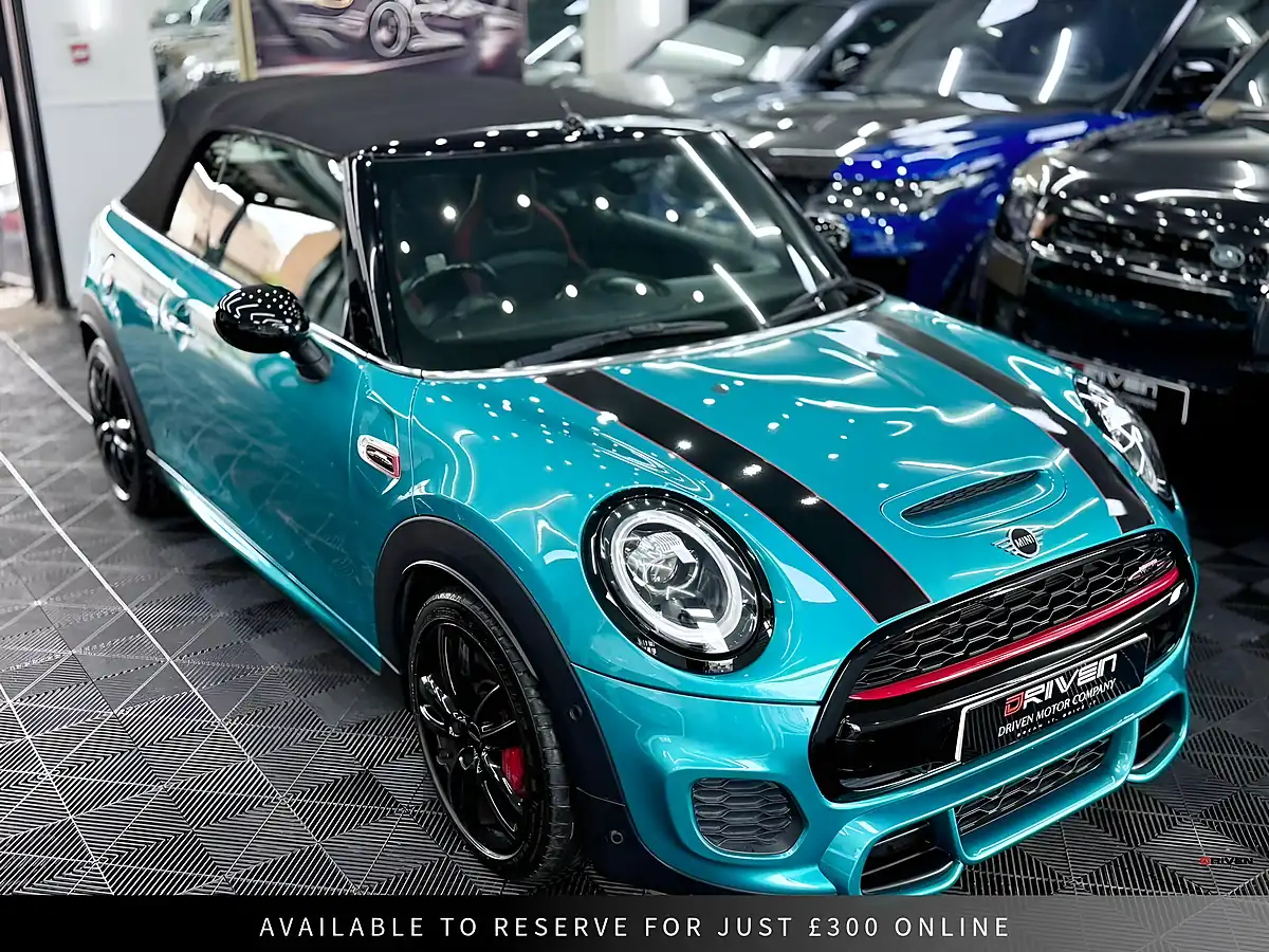 Used 2019 MINI Convertible John Cooper Works Blue - Interior and Exterior details 7