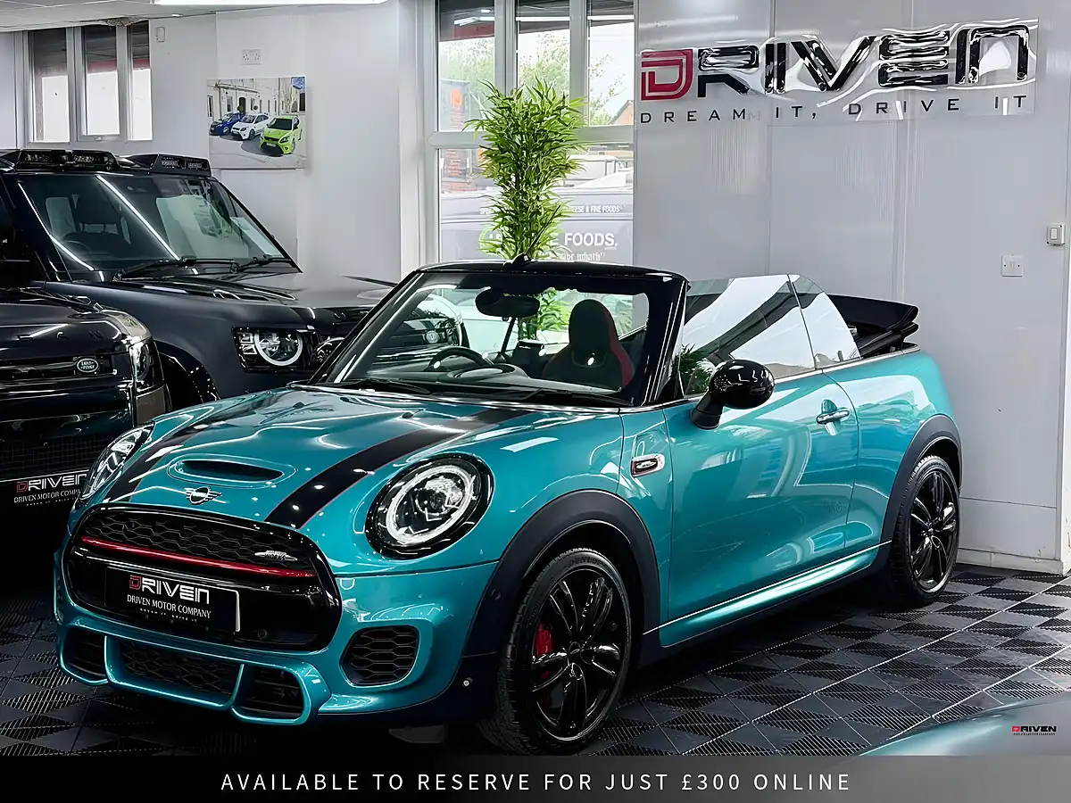 Used 2019 MINI Convertible John Cooper Works Blue - Interior and Exterior details 9
