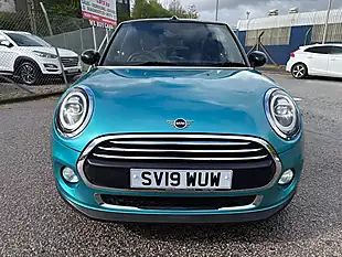 Used 2019 MINI Cooper Exclusive Convertible Caribbean Aqua - Interior and Exterior details 10