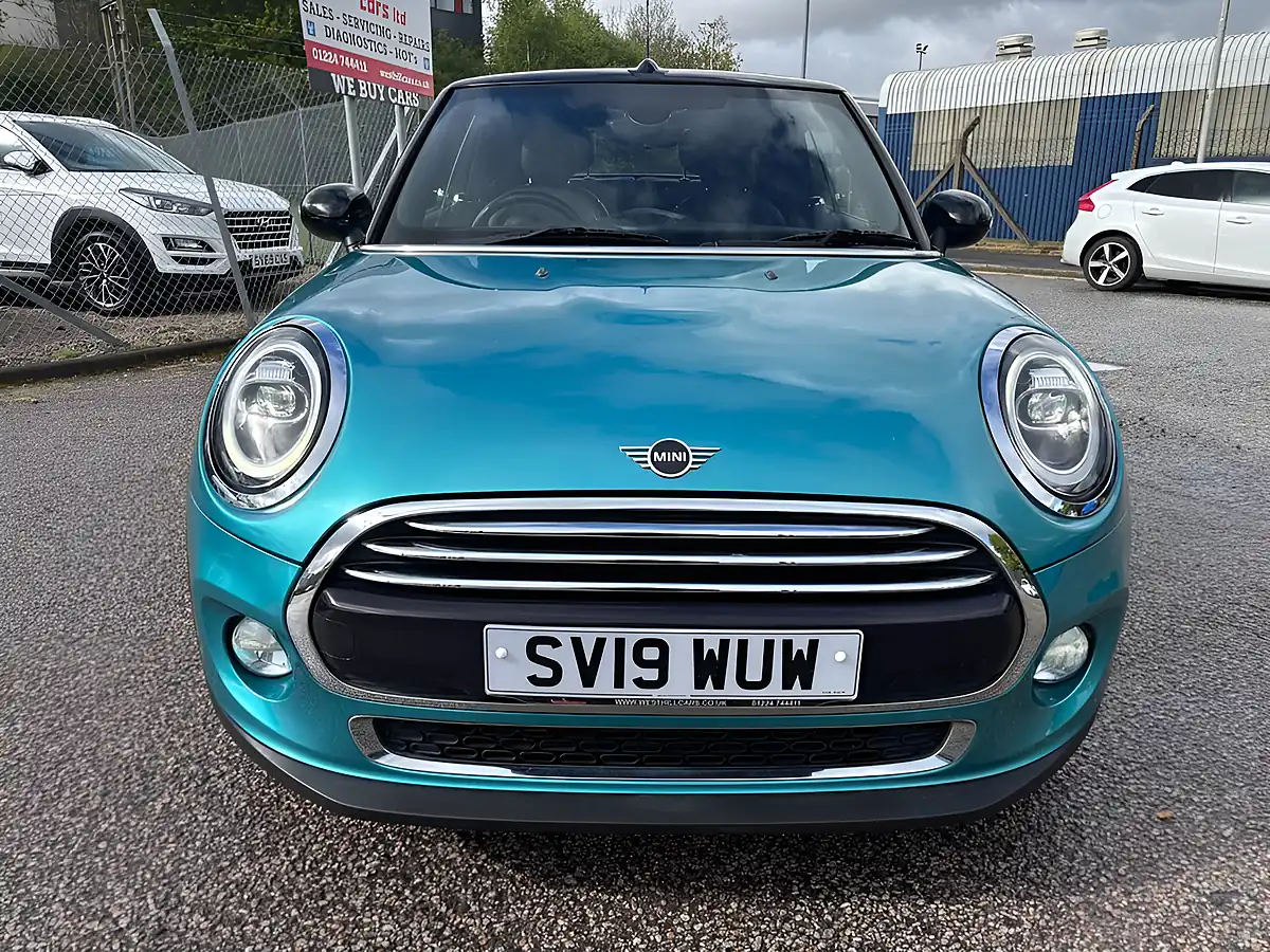 Used 2019 MINI Cooper Exclusive Convertible Caribbean Aqua - Interior and Exterior details 10