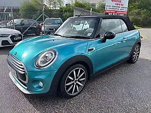 Used 2019 MINI Cooper Exclusive Convertible Caribbean Aqua - Interior and Exterior details 12