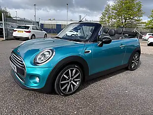Used 2019 MINI Cooper Exclusive Convertible Caribbean Aqua - Interior and Exterior details 15