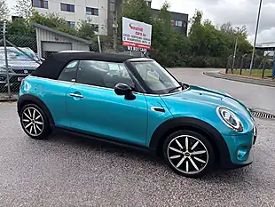 Used 2019 MINI Cooper Exclusive Convertible Caribbean Aqua - Interior and Exterior details 6