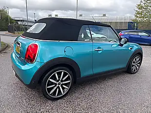 Used 2019 MINI Cooper Exclusive Convertible Caribbean Aqua - Interior and Exterior details 7