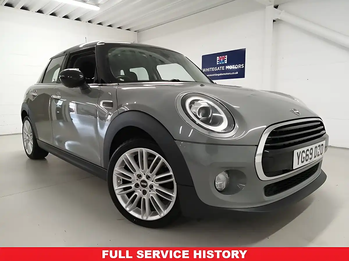 Used 2019 MINI Hatch Cooper Grey - Front View