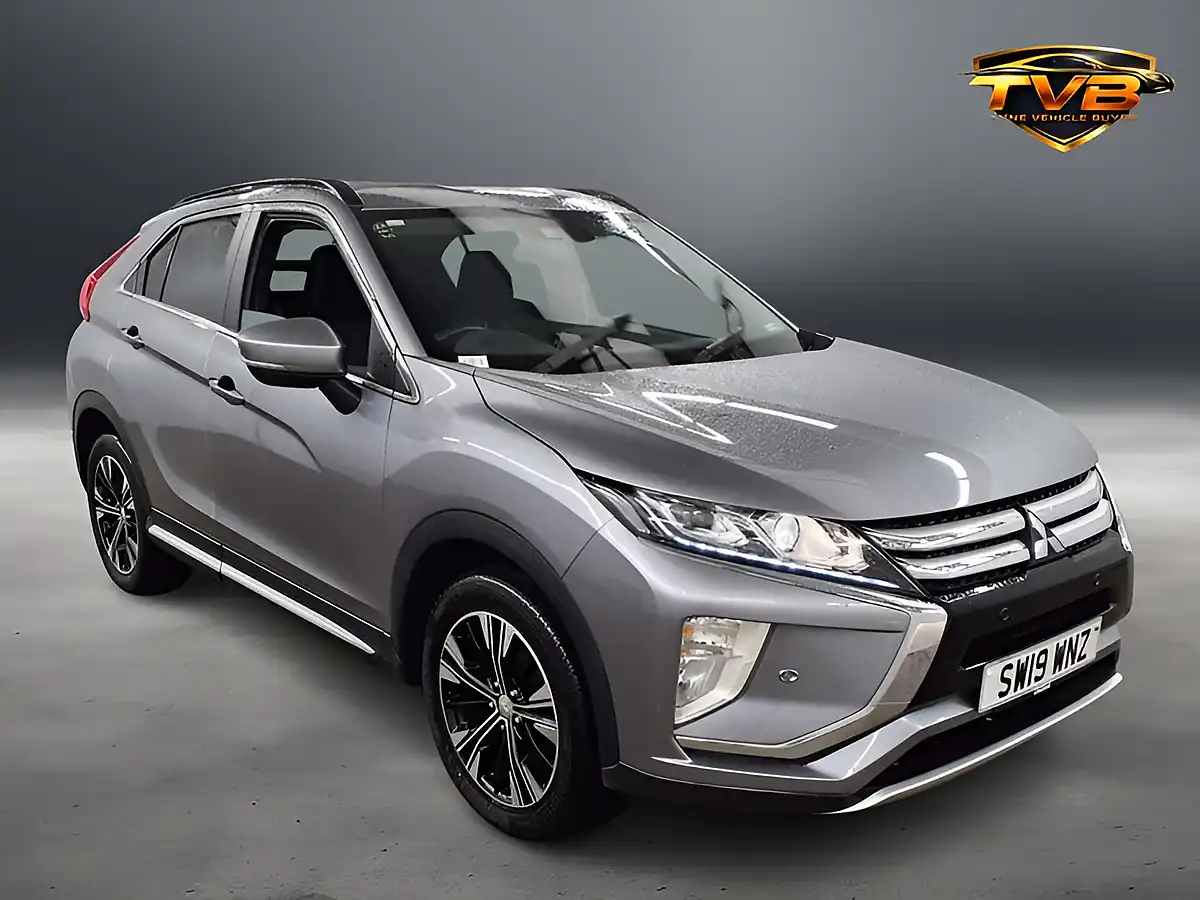 Used 2019 Mitsubishi Eclipse Cross 3 Atlantic Grey - Front View