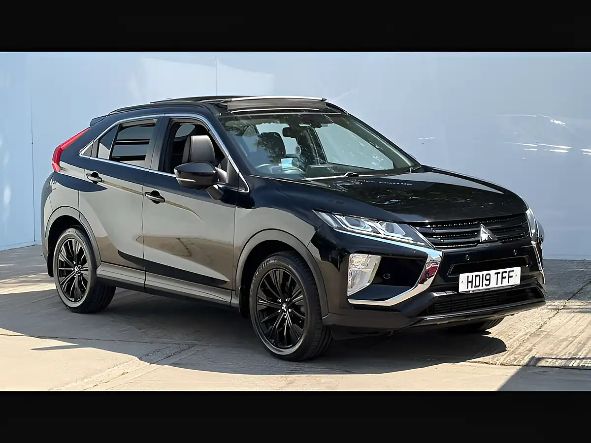 Used 2019 Mitsubishi Eclipse Cross Black Amethyst Black - Front View