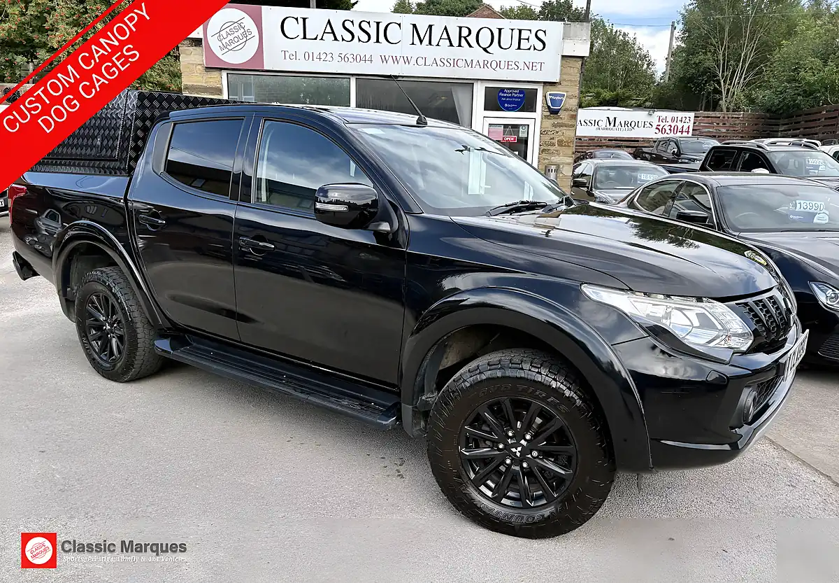Used 2019 Mitsubishi L200 Dc Challenger Black - Front View