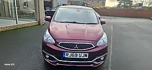 Used 2019 Mitsubishi Mirage 3 Purple - Interior and Exterior details 3