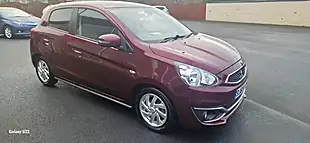 Used 2019 Mitsubishi Mirage 3 Purple - Interior and Exterior details 5