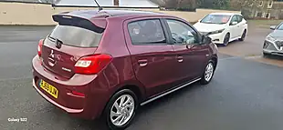 Used 2019 Mitsubishi Mirage 3 Purple - Interior and Exterior details 7