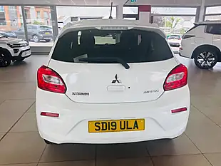 Used 2019 Mitsubishi Mirage 3 White - Interior and Exterior details 4