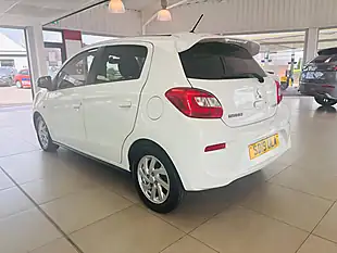 Used 2019 Mitsubishi Mirage 3 White - Interior and Exterior details 5