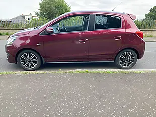 Used 2019 Mitsubishi Mirage 4 Purple - Interior and Exterior details 6