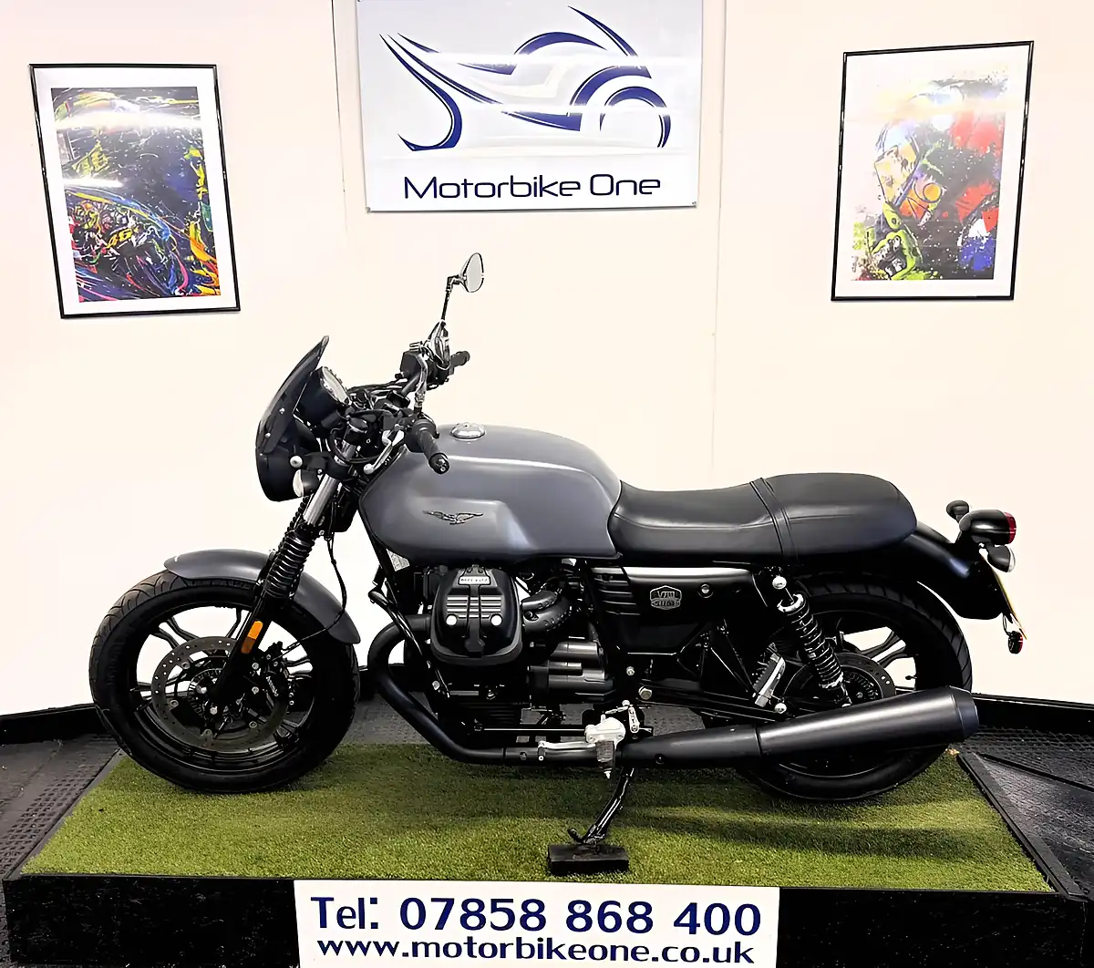 Used 2019 Moto Guzzi V7 Iii Stone Stone Grey - Interior and Exterior details 20