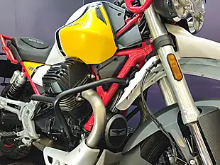 Used 2019 Moto Guzzi V85 Tt Yellow - Interior and Exterior details 18