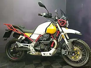 Used 2019 Moto Guzzi V85 Tt Yellow - Interior and Exterior details 2