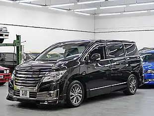 Used 2019 Nissan Elgrand Rider Autec Edition Black - Interior and Exterior details 6