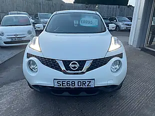 Used 2019 Nissan Juke Acenta White - Interior and Exterior details 2